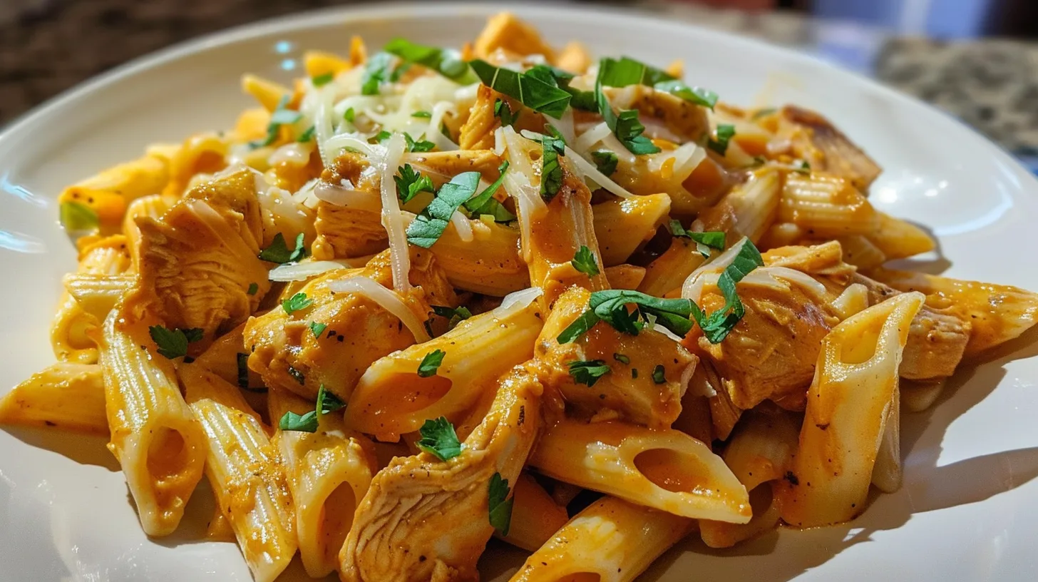 The Ultimate Bold Buffalo Garlic Butter Chicken Pasta Recipe