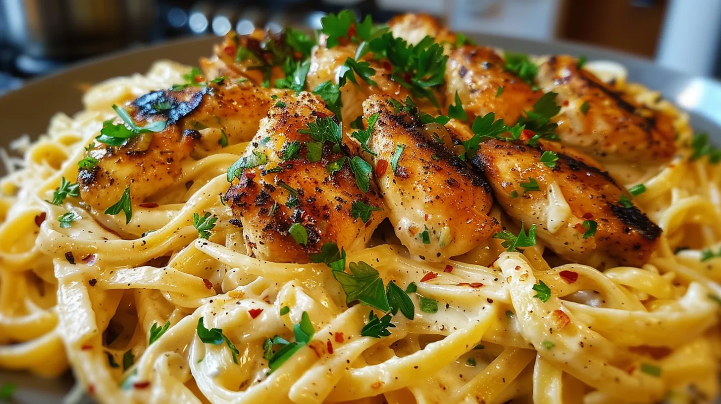 The Ultimate Bold Cajun Honey Butter Chicken Alfredo Recipe