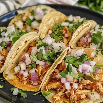 Crockpot Chicken Tacos