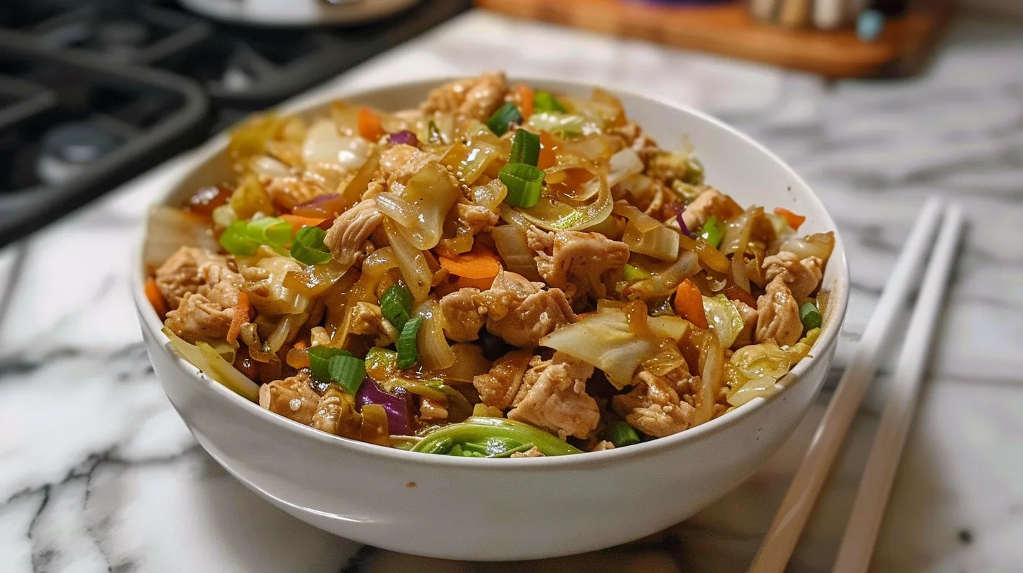 The Ultimate Egg Roll Bowls with Chicken You’ll Crave Weekly
