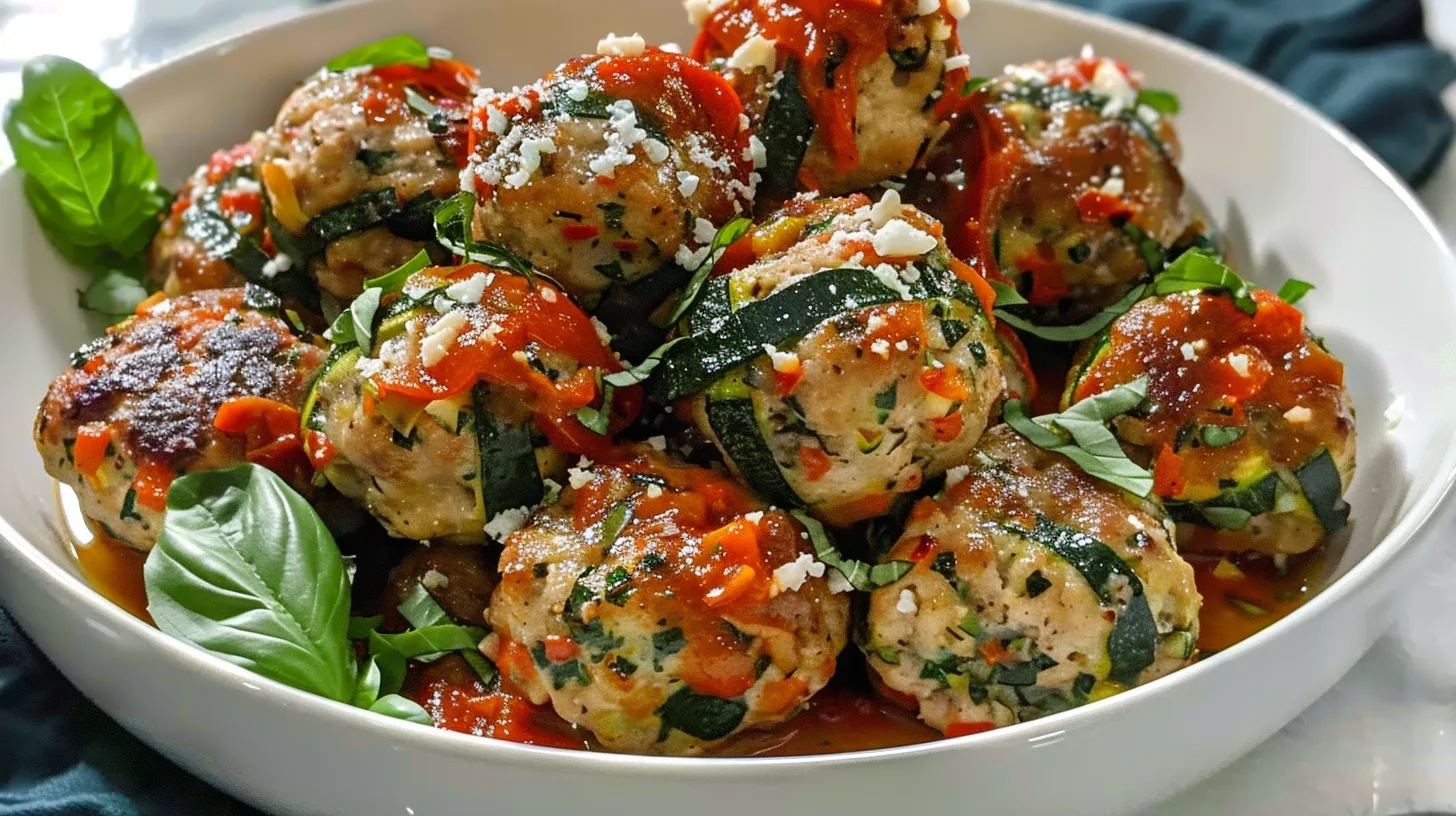 The Ultimate Greek Zucchini Turkey Meatballs You’ll Crave Daily