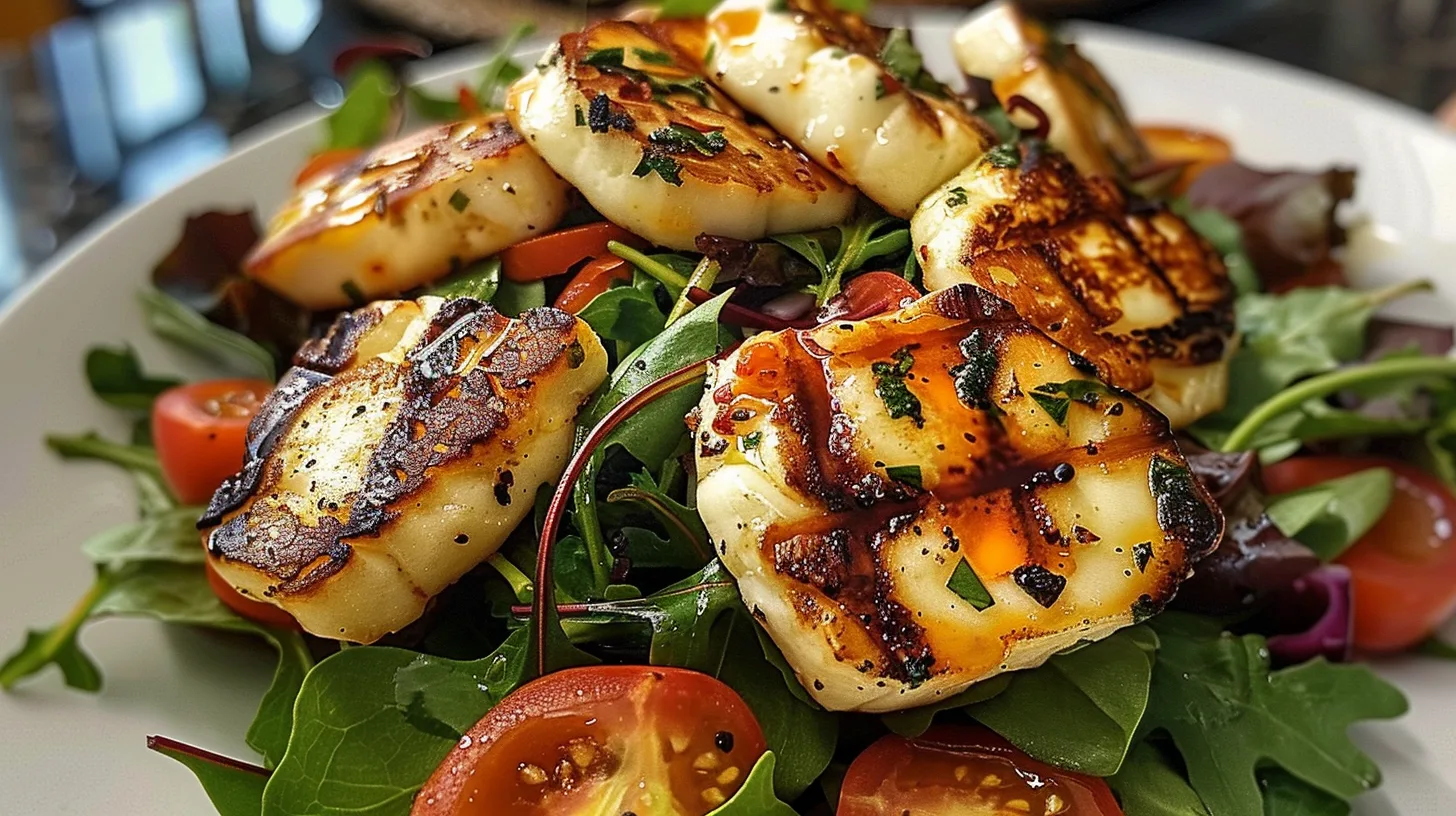 The Most Satisfying Grilled Halloumi Salad You’ll Crave Daily