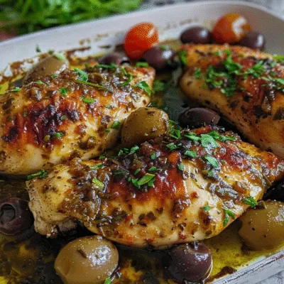 High Protein Chicken Marbella