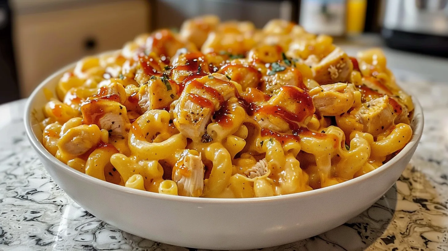 The Ultimate High Protein Honey BBQ Chicken Mac You’ll Crave