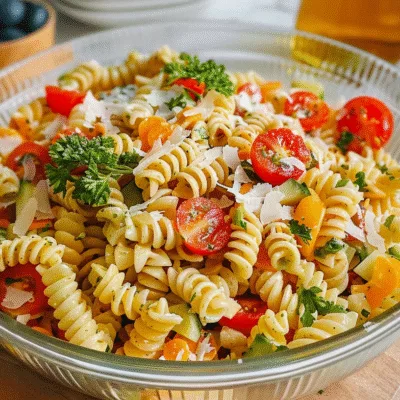 High Protein Pasta Salad