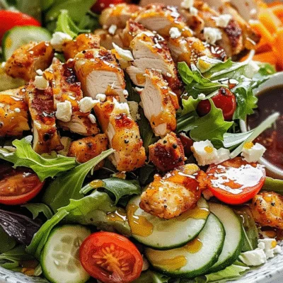 Hot Honey Chicken Salad