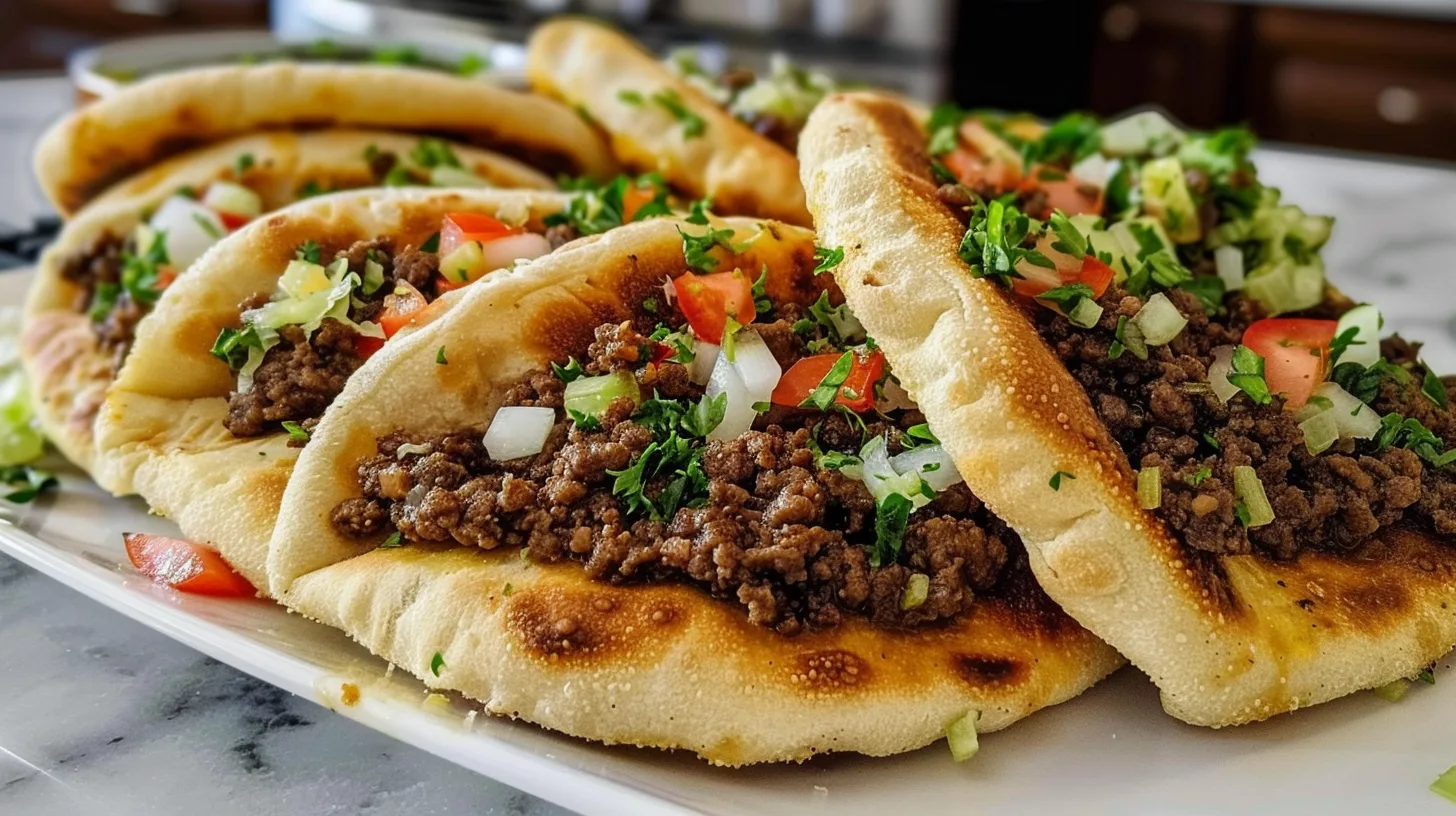 The Perfect Mediterranean Ground Beef Pita Pockets You’ll Crave