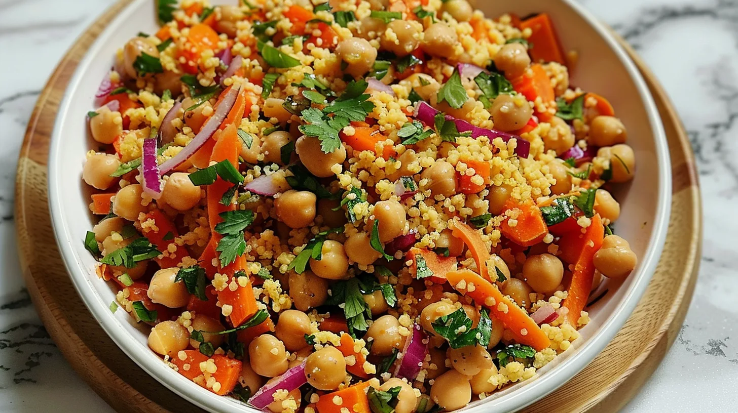The Vibrant Moroccan Spiced Chickpea Couscous Salad You’ll Crave