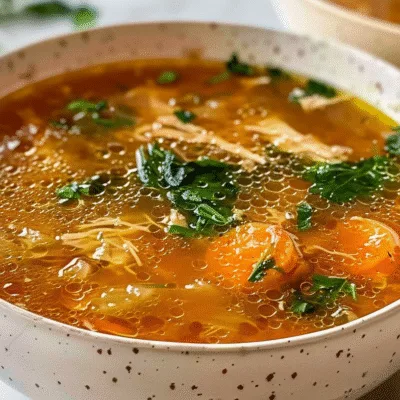 Mum’s Medicine Chicken Broth