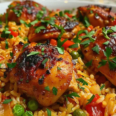 One Pan Bold Sweet Chili Cajun Chicken And Rice
