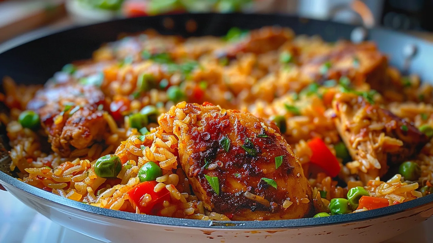The Ultimate One Pan Creamy Cajun Chicken Rice You’ll Crave