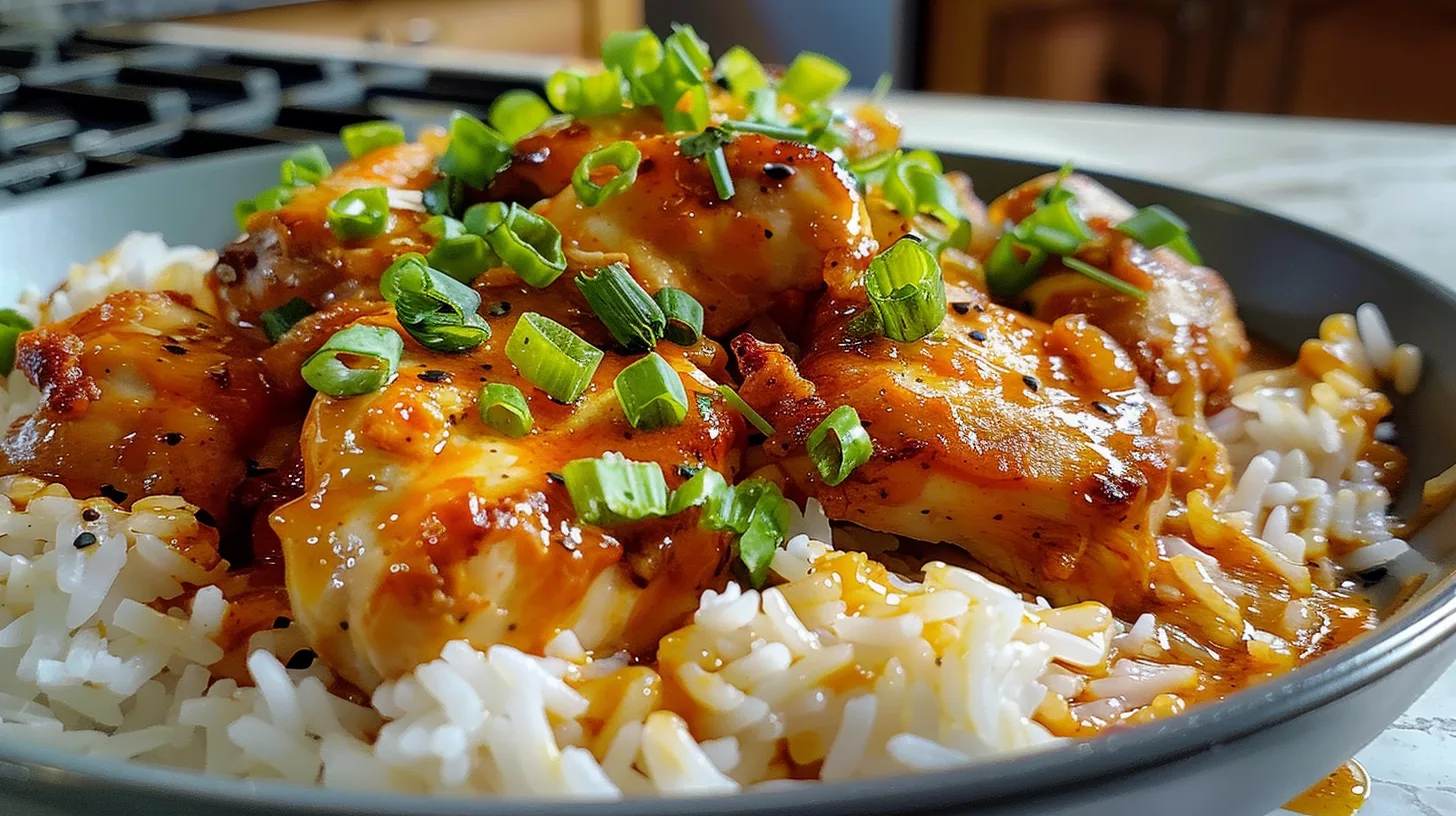 The Ultimate One Pan Sticky Buffalo Ranch Chicken You’ll Crave