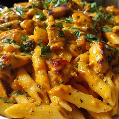 One Pot Creamy Smoky BBQ Chicken Penne
