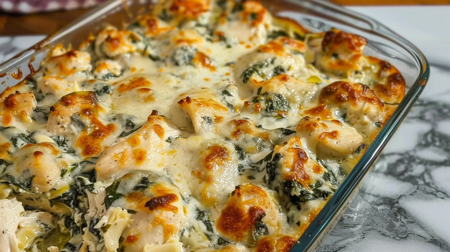 The Ultimate Spinach and Artichoke Chicken Casserole Recipe