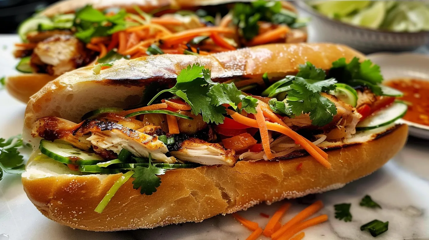 The Perfect Vietnamese Chicken Banh Mi You’ll Crave Every Day