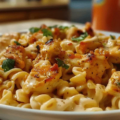 BBQ Ranch Chicken & Pepper Jack Pasta