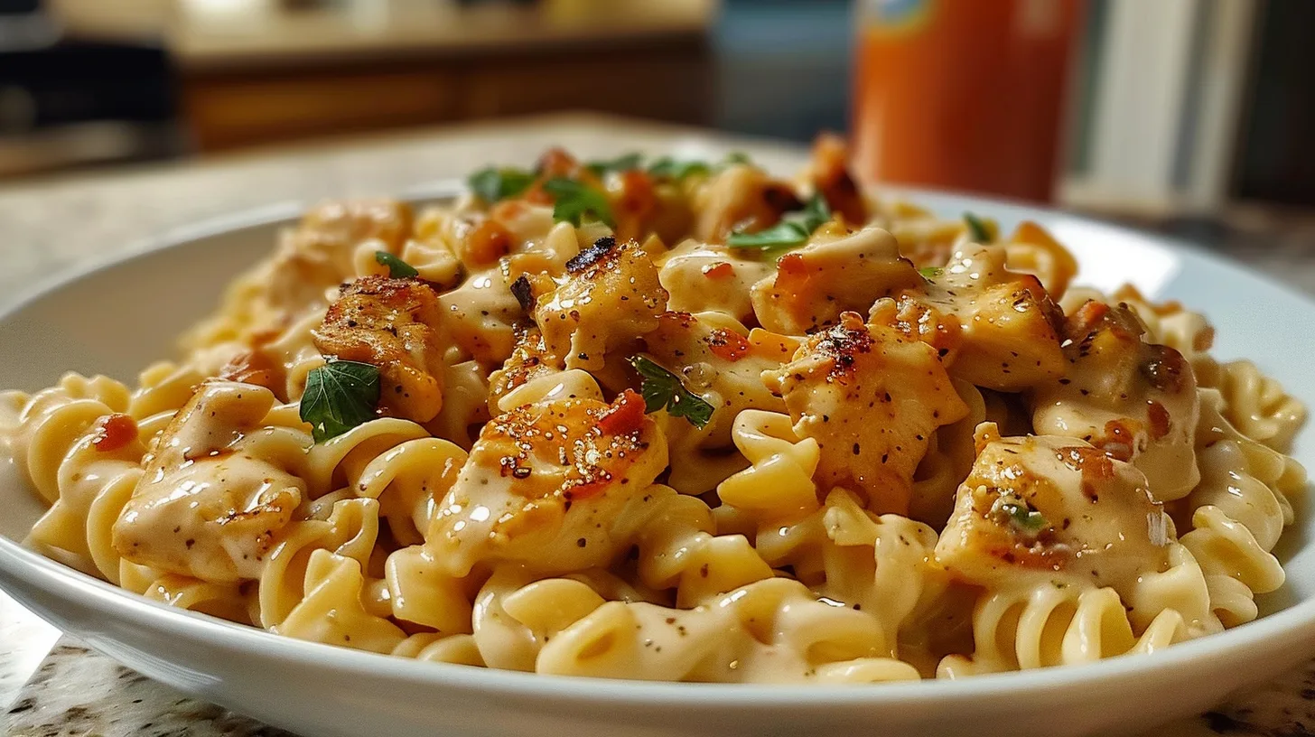 The Ultimate BBQ Ranch Chicken & Pepper Jack Pasta You’ll Crave