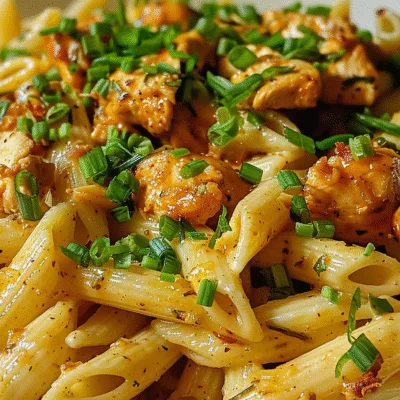 Bold Cajun Garlic Butter Chicken Penne