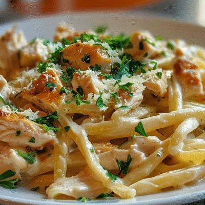 Bold Garlic Parmesan Ranch Chicken Pasta