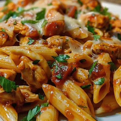 Bold Smoky BBQ Ranch Chicken Penne