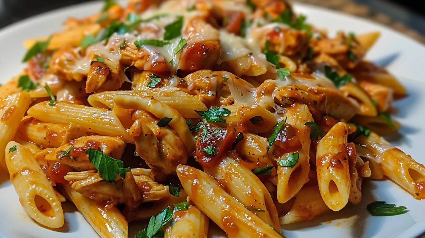 The Ultimate Bold Smoky BBQ Ranch Chicken Penne You’ll Crave