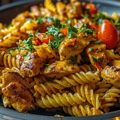 Bold Sweet Honey Cajun Butter Chicken Pasta Skillet