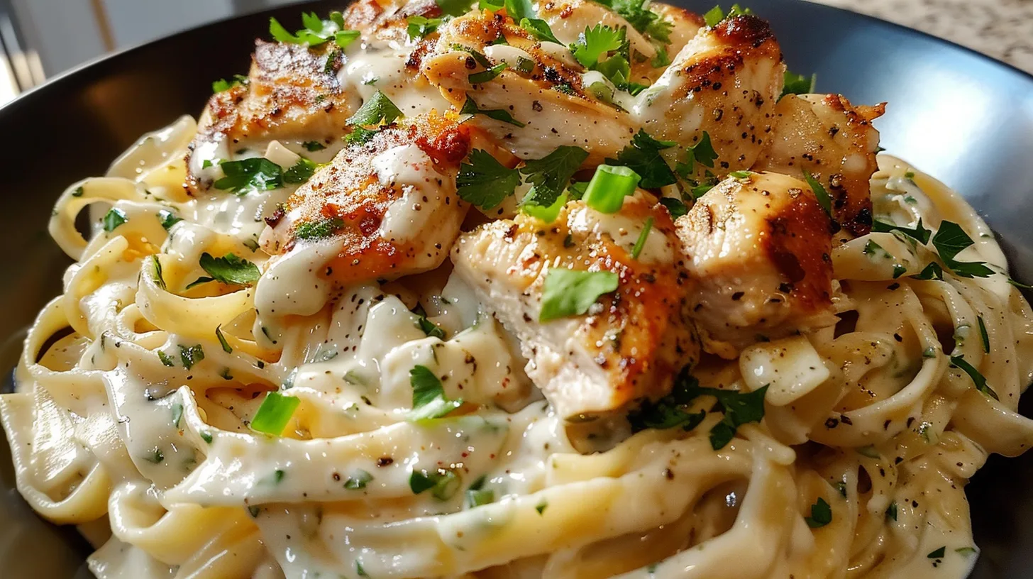 The Cajun Ranch Chicken Alfredo Skillet You’ll Crave Daily