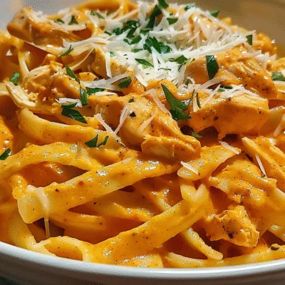 Creamy Bold Buffalo Chicken Pasta