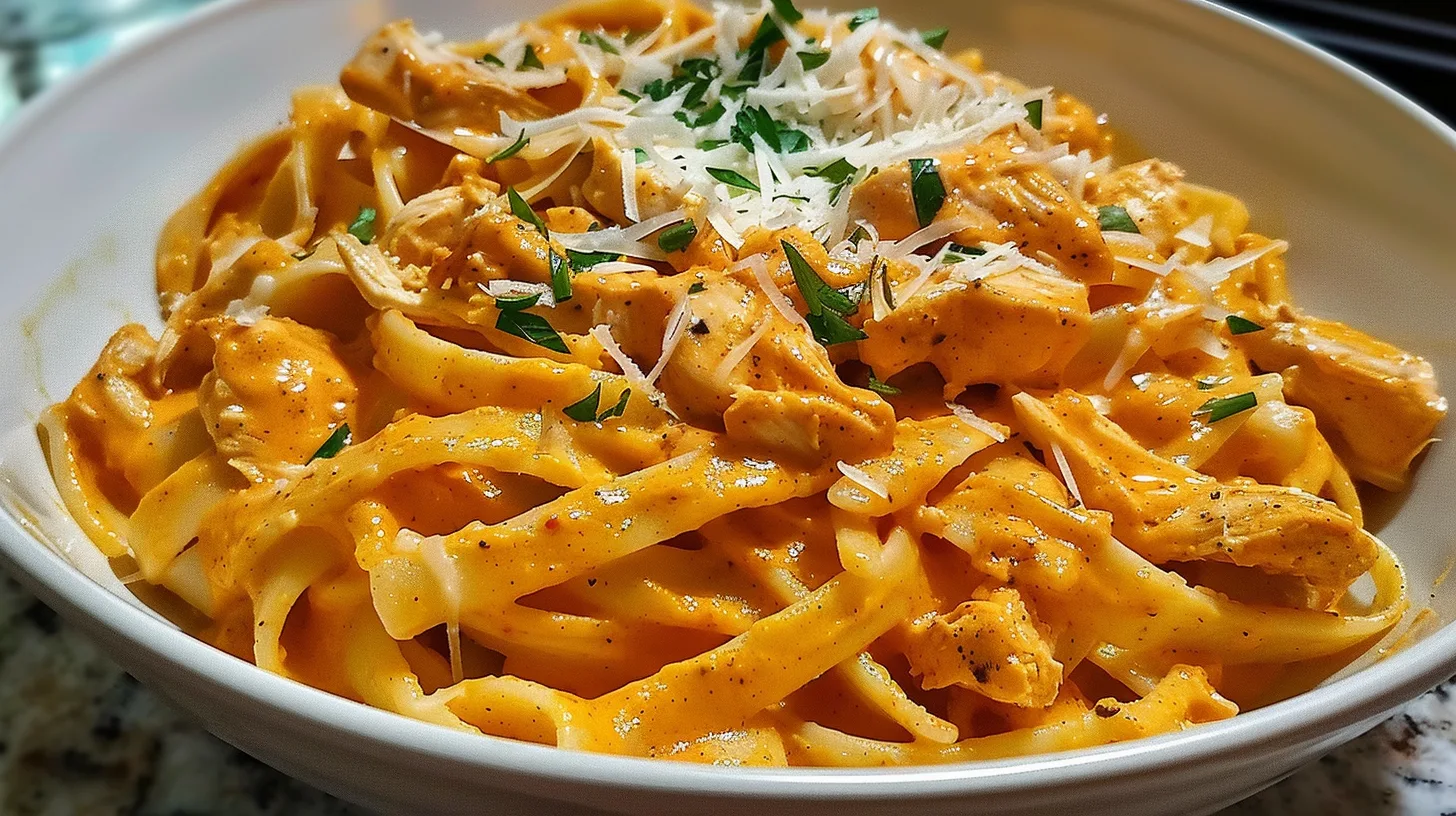 The Ultimate Creamy Bold Buffalo Chicken Pasta You’ll Crave