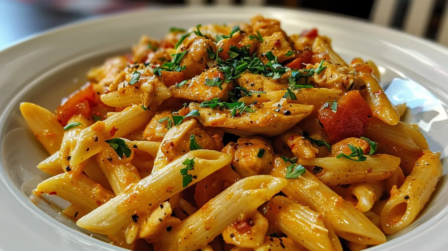 The Ultimate Creamy Cajun Honey Garlic Butter Chicken Penne