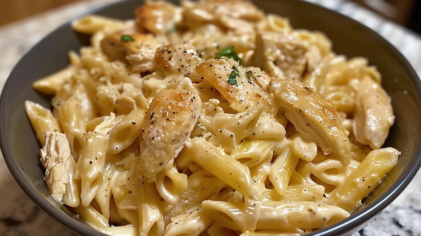 The Ultimate Creamy Garlic Parmesan Honey Chicken Pasta Recipe