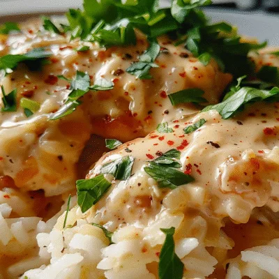 Creamy Honey Mustard Pepper Jack Chicken Rice
