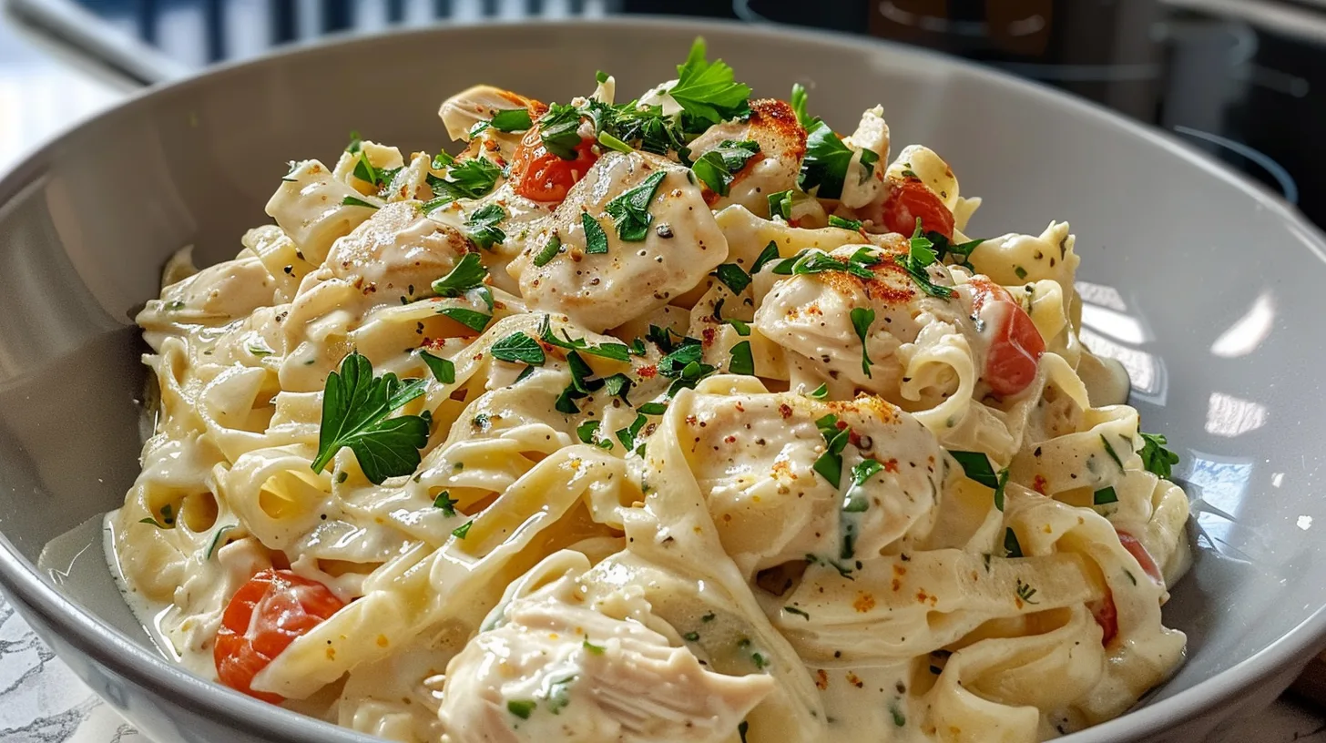 The Ultimate One Pot Creamy Cajun Chicken Alfredo You’ll Crave