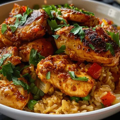 One Pot Spicy Cajun Garlic Butter Chicken