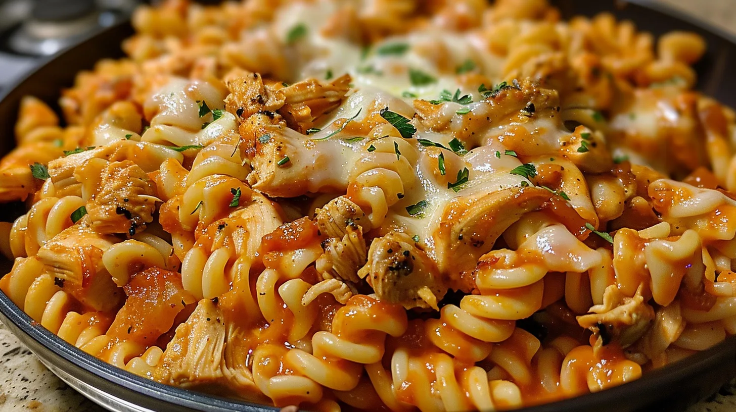 The Ultimate One-Skillet BBQ Chicken & Cheese Pasta You’ll Crave