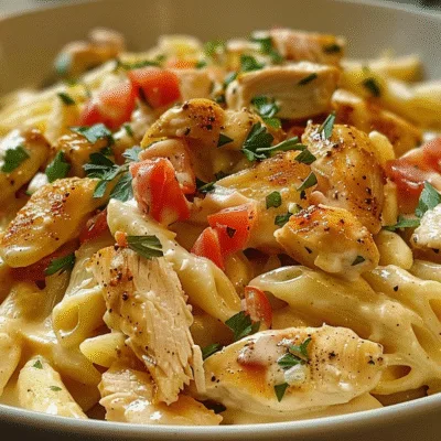 Smoky Garlic Butter Ranch Chicken Pasta
