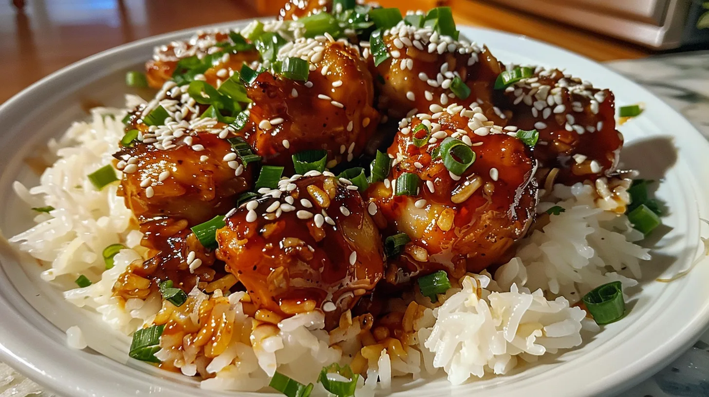 The Ultimate Sticky Bold Sweet Chili Parmesan Chicken And Rice
