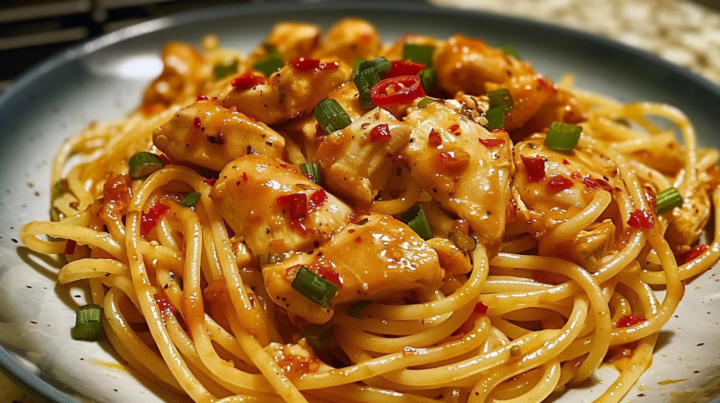 The Ultimate Sweet Chili Garlic Butter Chicken Pasta Recipe